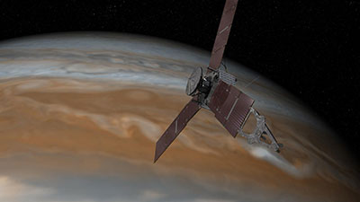 La sonde Juno arrivée sur Jupiter
