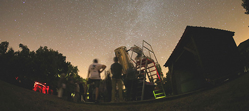 Soirée privée sous les étoiles